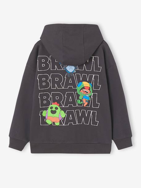 Jongenshoodie Brawl Stars antraciet - vertbaudet enfant 