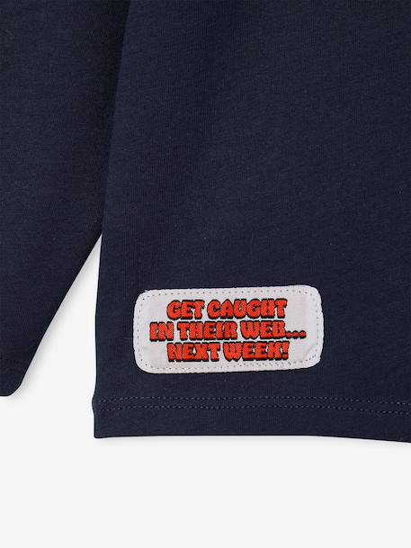 T-shirt manches longues Spiderman garçon marine - vertbaudet enfant 