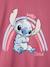 T-shirt manches longues Lilo et Stitch vieux rose - vertbaudet enfant 