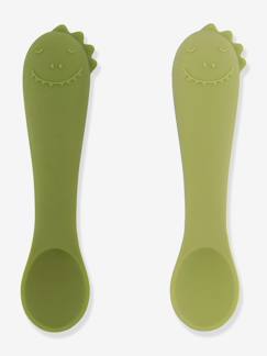 -Set van 2 babylepels Mr. Lion