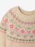 Robe bébé fille manches longues vanille - vertbaudet enfant 