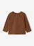 Lot de 2 T-shirts bébé garçon manches longues cacao+vert émeraude - vertbaudet enfant 