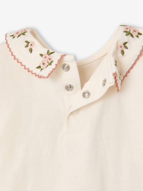 3-delige babyset jurk, shirt en maillot rouge - vertbaudet enfant 