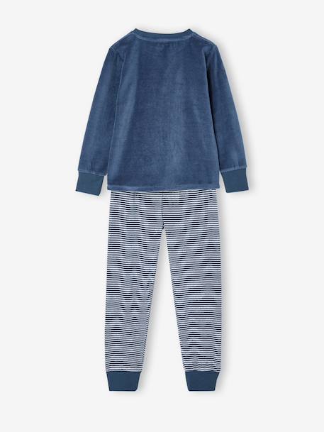 Pyjama long garçon bleu - vertbaudet enfant 