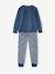 Pyjama long garçon bleu - vertbaudet enfant 