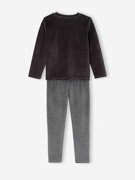 Lot de 2 pyjamas garçon anthracite - vertbaudet enfant 
