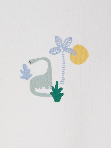 Lot de 5 bodies bébé garçon manches longues écru - vertbaudet enfant 
