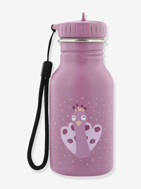 Fles 350 ml TRIXIE bruin+dennen+geel+groen+ijsblauw+lichtroze+Mr Fox+Mr Lion+Mrs Elephant+Mrs Rabbit+nude+petrolblauw+rood+rozen+zachtpaars - vertbaudet enfant 
