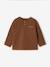 Lot de 2 T-shirts bébé garçon manches longues cacao+vert émeraude - vertbaudet enfant 