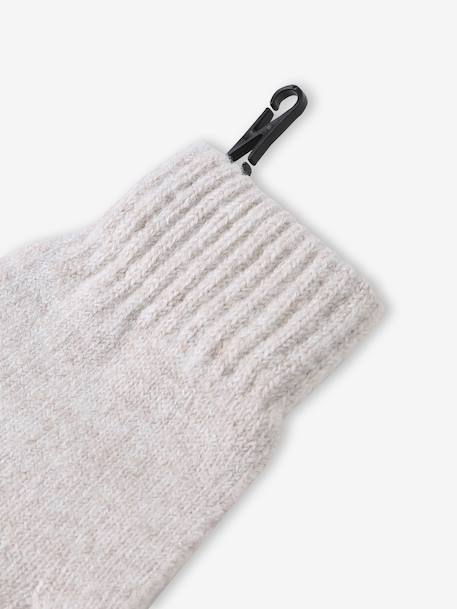 3-delige meisjesset muts, col en wanten zandbeige - vertbaudet enfant 