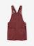 Robe salopette fille mauve+vert - vertbaudet enfant 