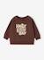 Sweat bébé garçon manches longues marron - vertbaudet enfant 