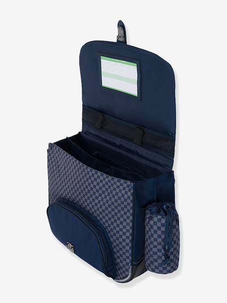 Cartable 38 cm Rom gris - vertbaudet enfant 