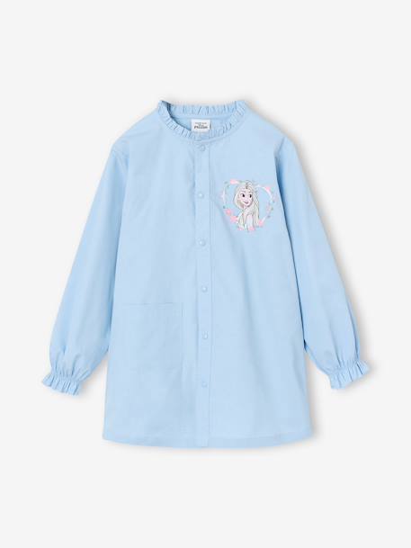 Tablier La Reine des Neiges personnalisable bleu ciel - vertbaudet enfant 