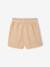 Velours short met paperbag taille vanille - vertbaudet enfant 