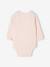 Lot de 2 bodies naissance manches longues cappuccino+rose pâle+vert sauge - vertbaudet enfant 
