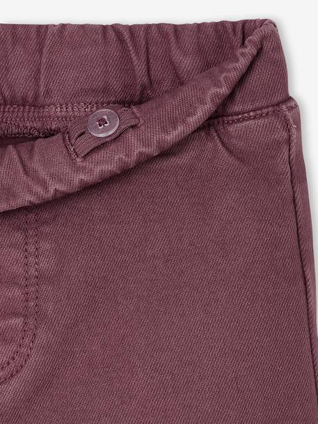 Tregging fille large marine+mauve+violine - vertbaudet enfant 