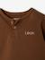 Lot de 2 T-shirts bébé garçon manches longues cacao+vert émeraude - vertbaudet enfant 