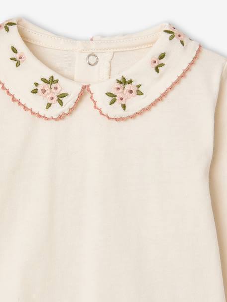 3-delige babyset jurk, shirt en maillot rouge - vertbaudet enfant 