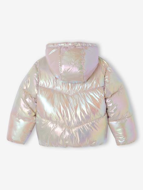 Doudoune chaude fille rose pâle - vertbaudet enfant 