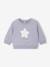 Baby sweater met rugopening hemelsblauw - vertbaudet enfant 