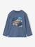 T-shirt manches longues garçon bleu moyen - vertbaudet enfant 