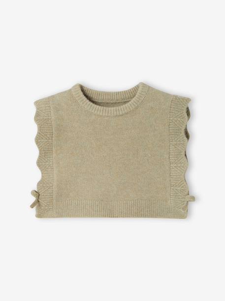 Set jurk en trui voor babymeisjes vanille - vertbaudet enfant 