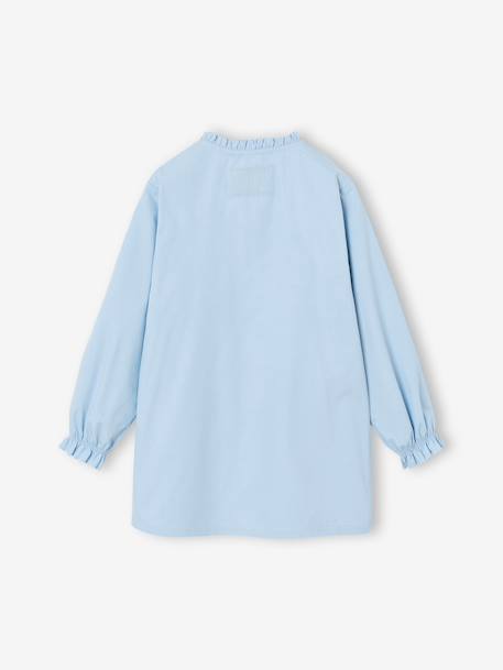 Tablier La Reine des Neiges personnalisable bleu ciel - vertbaudet enfant 