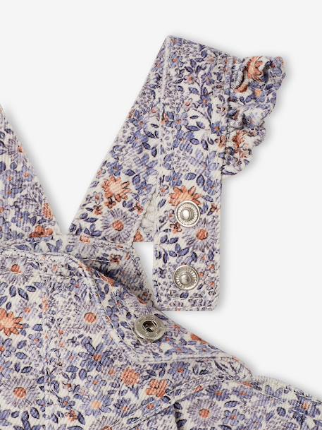 Tuinbroek voor babymeisjes blauw - vertbaudet enfant 