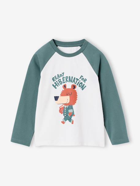 Pyjama garçon 2 pièces vert - vertbaudet enfant 