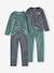 Set van 2 velours jongenspyjama's marineblauw - vertbaudet enfant 