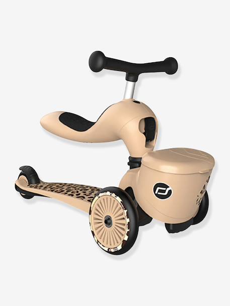 Highwaykick 1 SCOOT AND RIDE beige+groen - vertbaudet enfant 