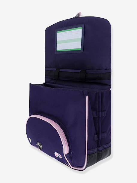 Schooltas 38 cm Les Fantaisies paars - vertbaudet enfant 