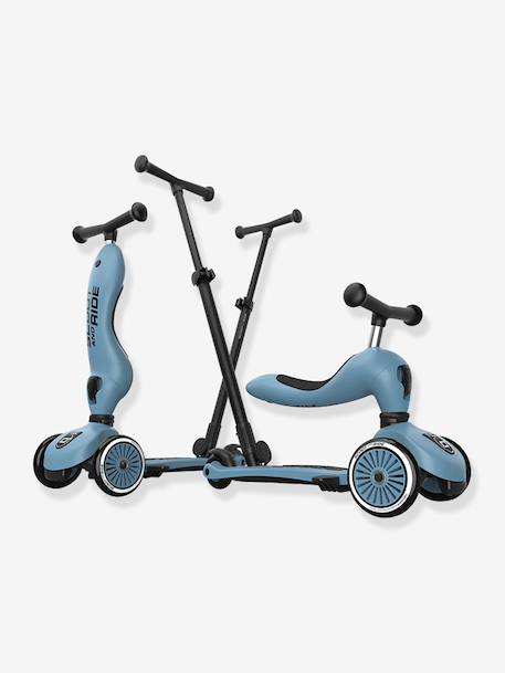 Trottinette évolutive Push and Go beige+bleu - vertbaudet enfant 