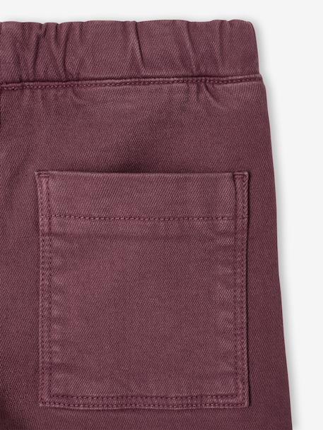Tregging fille large marine+mauve+violine - vertbaudet enfant 