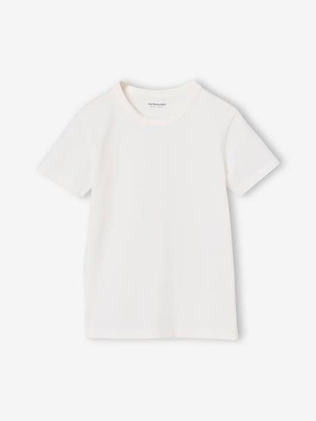 Lot de 3 T-shirts manches courtes garçon bleu nuit - vertbaudet enfant 
