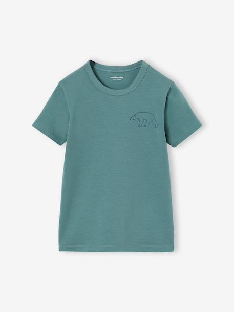 Lot de 3 T-shirts manches courtes garçon bleu nuit - vertbaudet enfant 