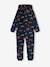 Jongenspyjama jumpsuit met capuchon marineblauw - vertbaudet enfant 