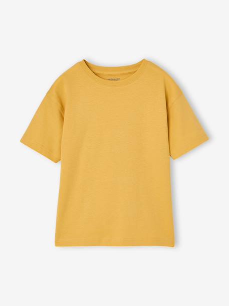 Lot de 3 T-shirts garçon manches courtes ocre - vertbaudet enfant 