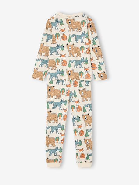 Pyjama 2 pièces garçon manches longues écru - vertbaudet enfant 