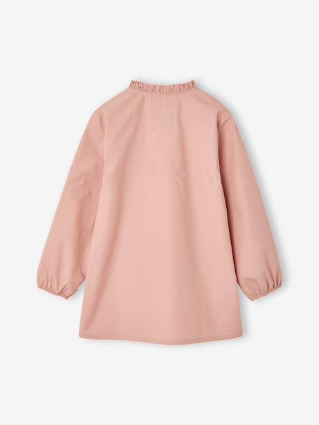 Tablier fille pressionné personnalisable rose poudré - vertbaudet enfant 