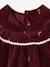 Robe fille manches longues prune - vertbaudet enfant 