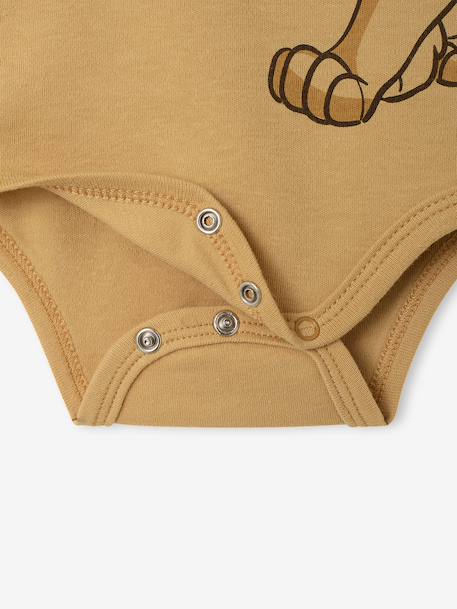 Lot de 2 bodies bébé garçon Le Roi Lion curry - vertbaudet enfant 