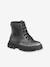 Meisjesboots met veters en rits zilver - vertbaudet enfant 