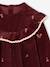 Robe fille manches longues prune - vertbaudet enfant 