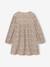 Robe manches longues fille écru+marine - vertbaudet enfant 