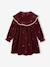Robe fille manches longues prune - vertbaudet enfant 