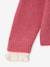Meisjestrui met opstaande kraag camel+vieux rose - vertbaudet enfant 