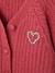 Gebreid vest voor meisjes ecru+oudroze - vertbaudet enfant 