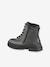 Meisjesboots met veters en rits zilver - vertbaudet enfant 